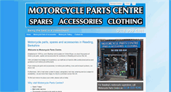 Desktop Screenshot of motorcyclepartscentre.co.uk